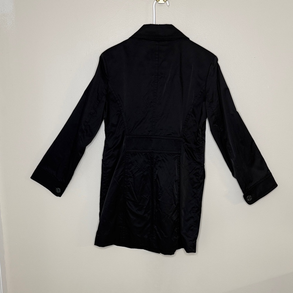 Talbots Midnight Black Lightweight Jacket Size 4 … - image 8
